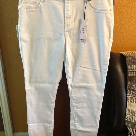white jeans size 12